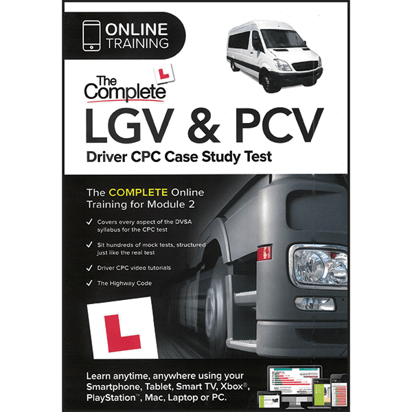 Complete LGV and PCV Driver CPC Case Study Test Digital Training